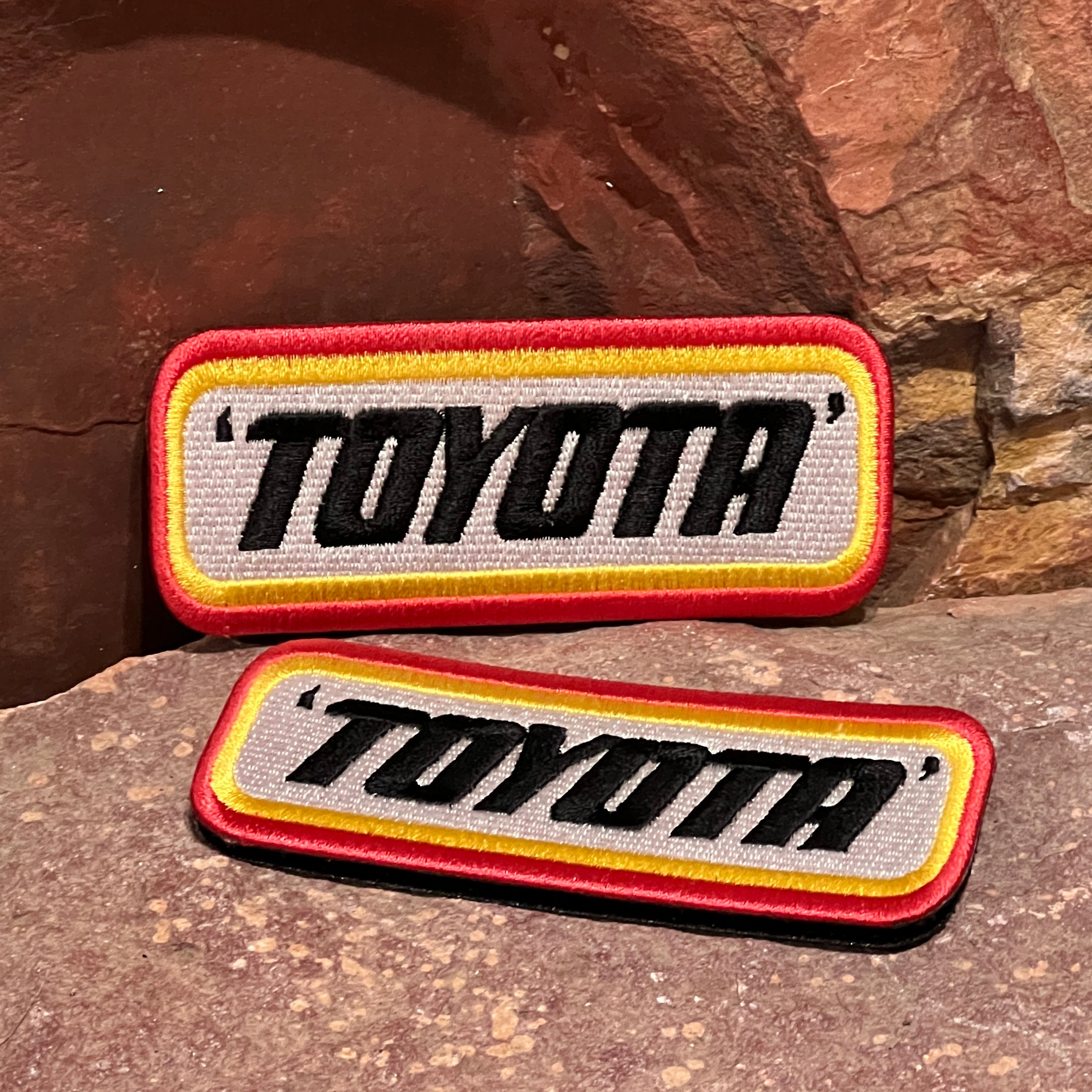 Toyota Retro Racer Embroidered Morale Patch - Toybox Titans Collection