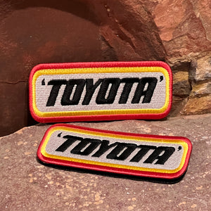 Toyota Retro Racer Embroidered Morale Patch - Toybox Titans Collection