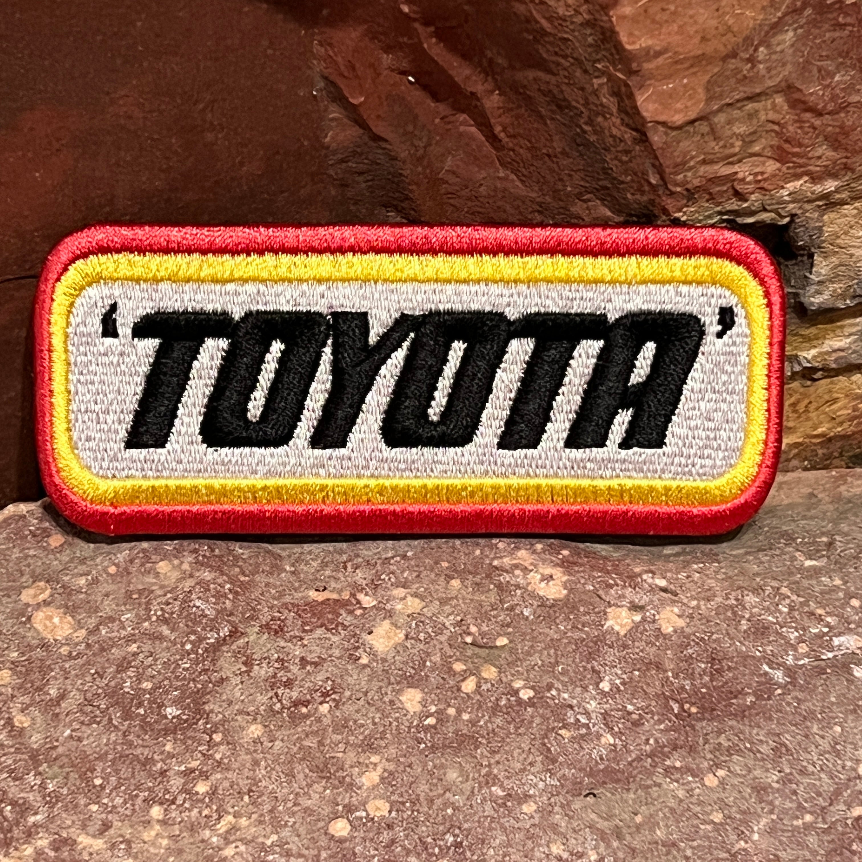 Toyota Retro Racer Embroidered Morale Patch - Toybox Titans Collection