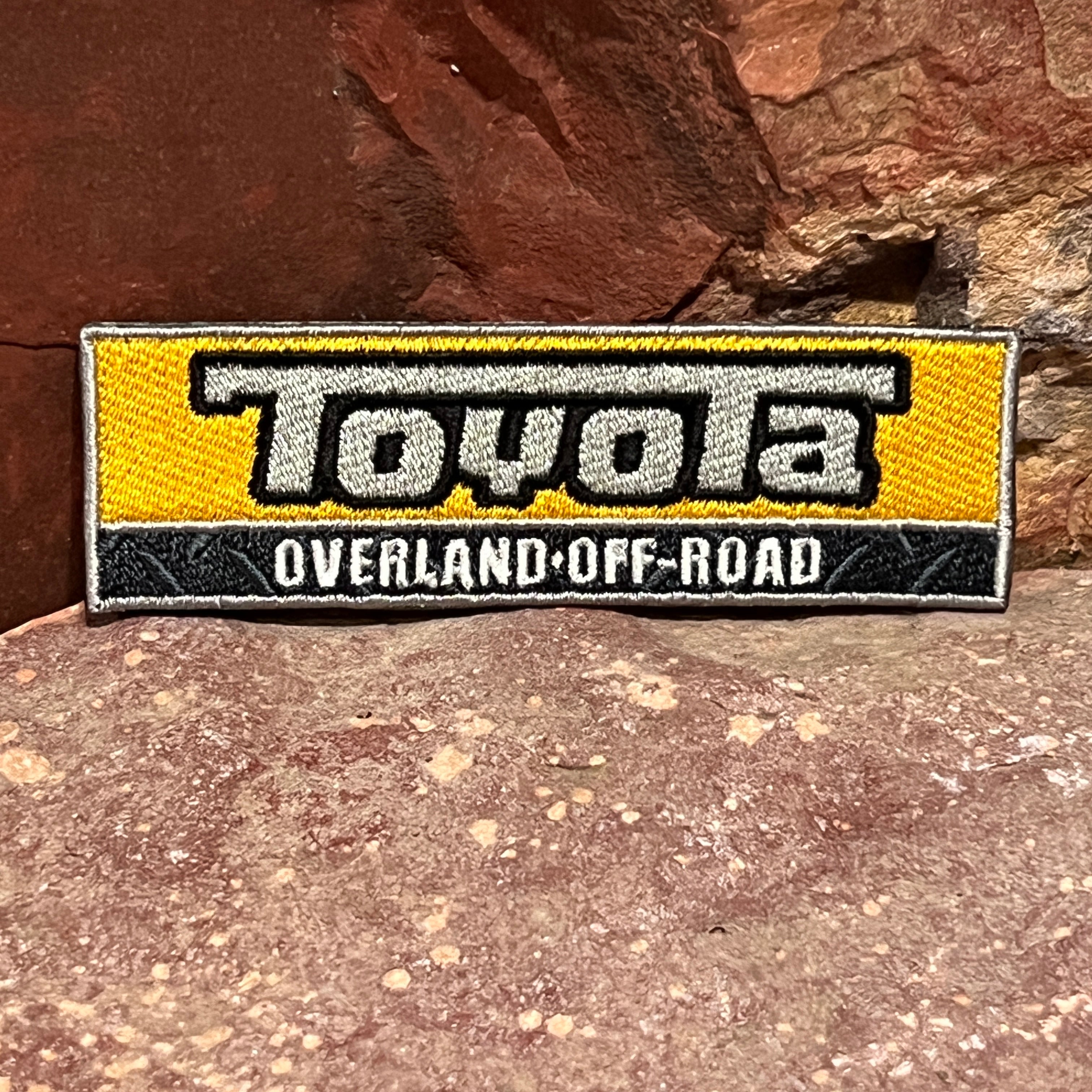 Toyota Tough Embroidered Morale Patch - Toybox Titans Collection