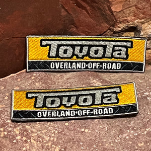 Toyota Tough Embroidered Morale Patch - Toybox Titans Collection