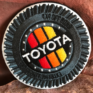 Toyota Wheels Embroidered Morale Patch