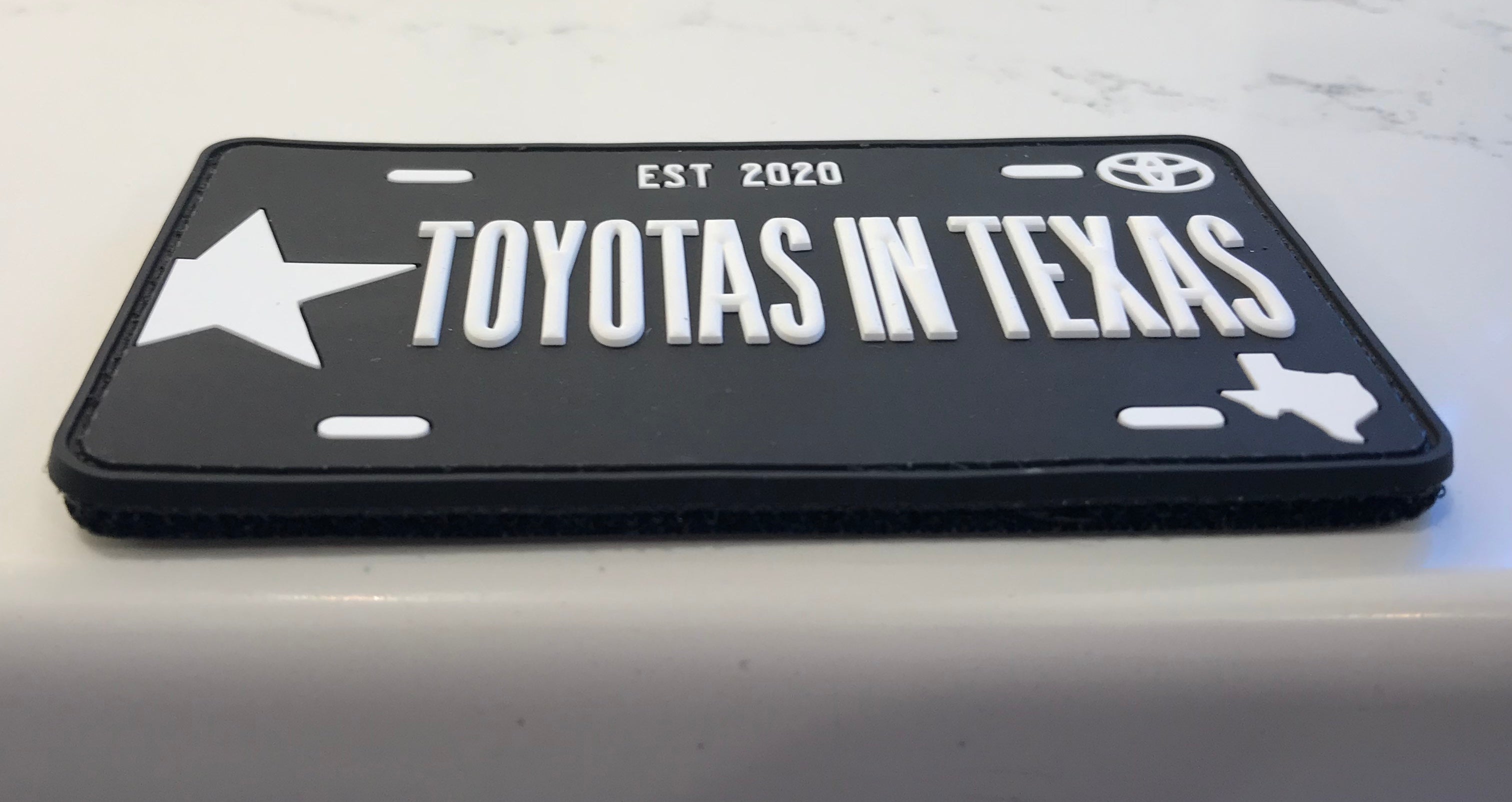 Toyotas in Texas PVC Morale Patch