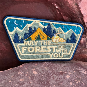 May the Forest Be With You Embroidered Morale Patch V4