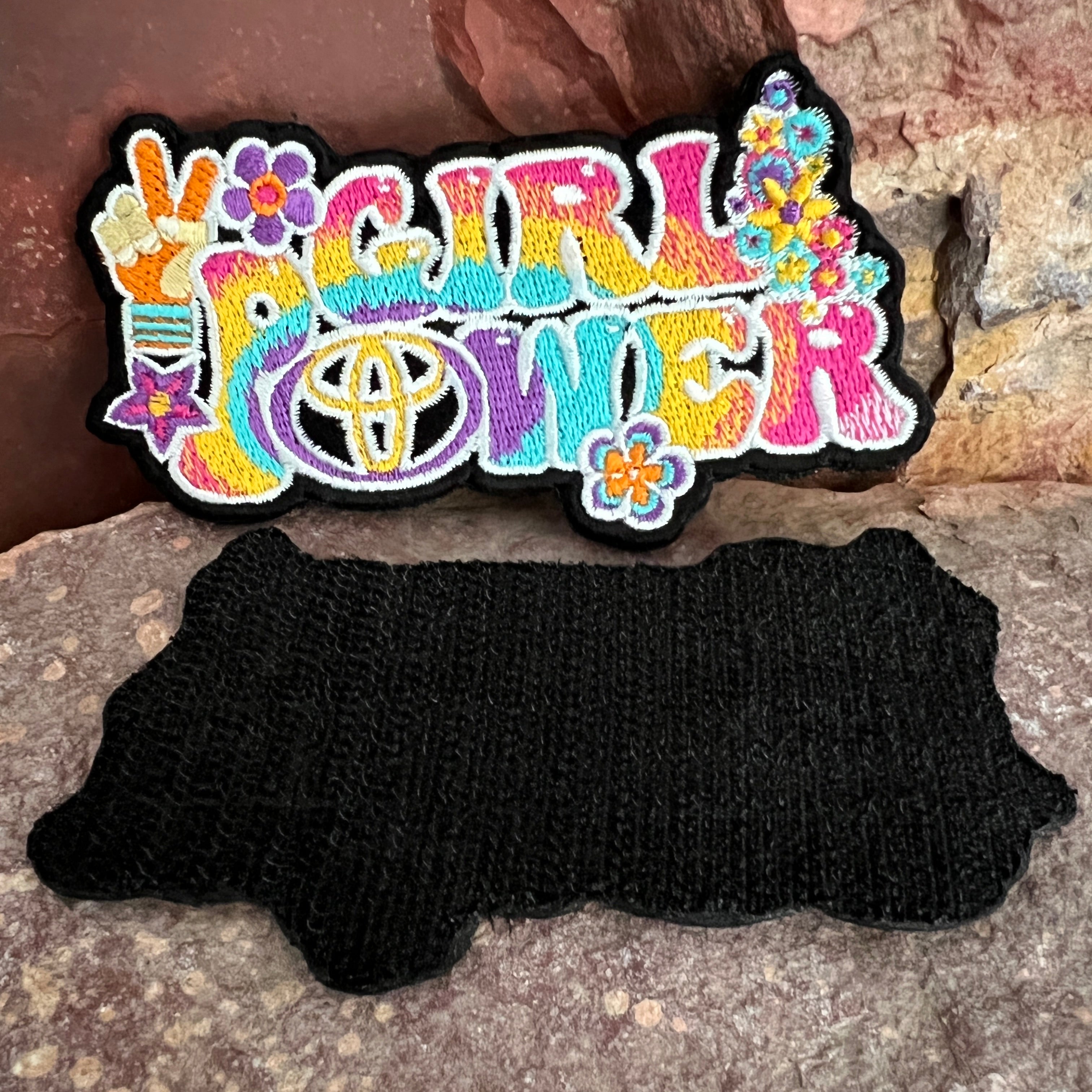 Girl Power Toyota Patch ~ Embroidered Morale Headliner Accessory for Women Females Lady Owned 4Runner Tacoma Tundra Rav4 FJ Cruiser Hippie