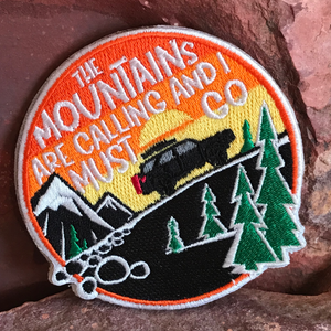 Mountain Climbing 4Runner Embroidered Morale Patch